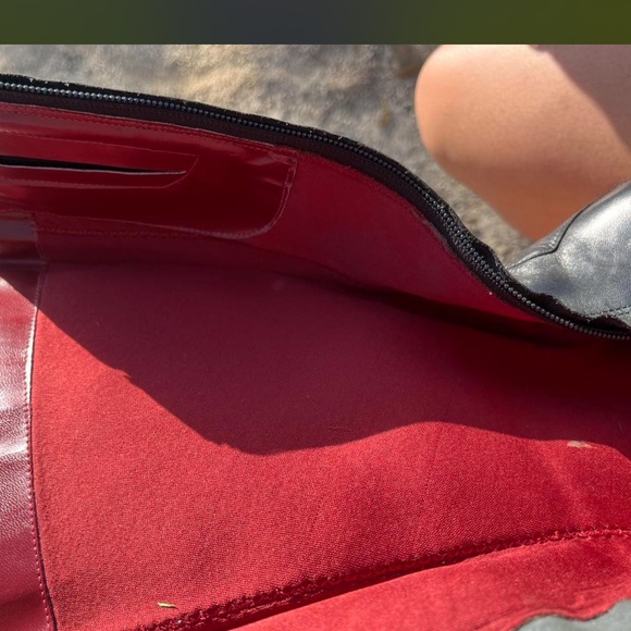 Leather Black Knee-High Boots - Picture 5 of 6